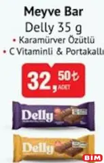 DELLY MEYVE BAR 35G fiyat ve kampanya bilgisi